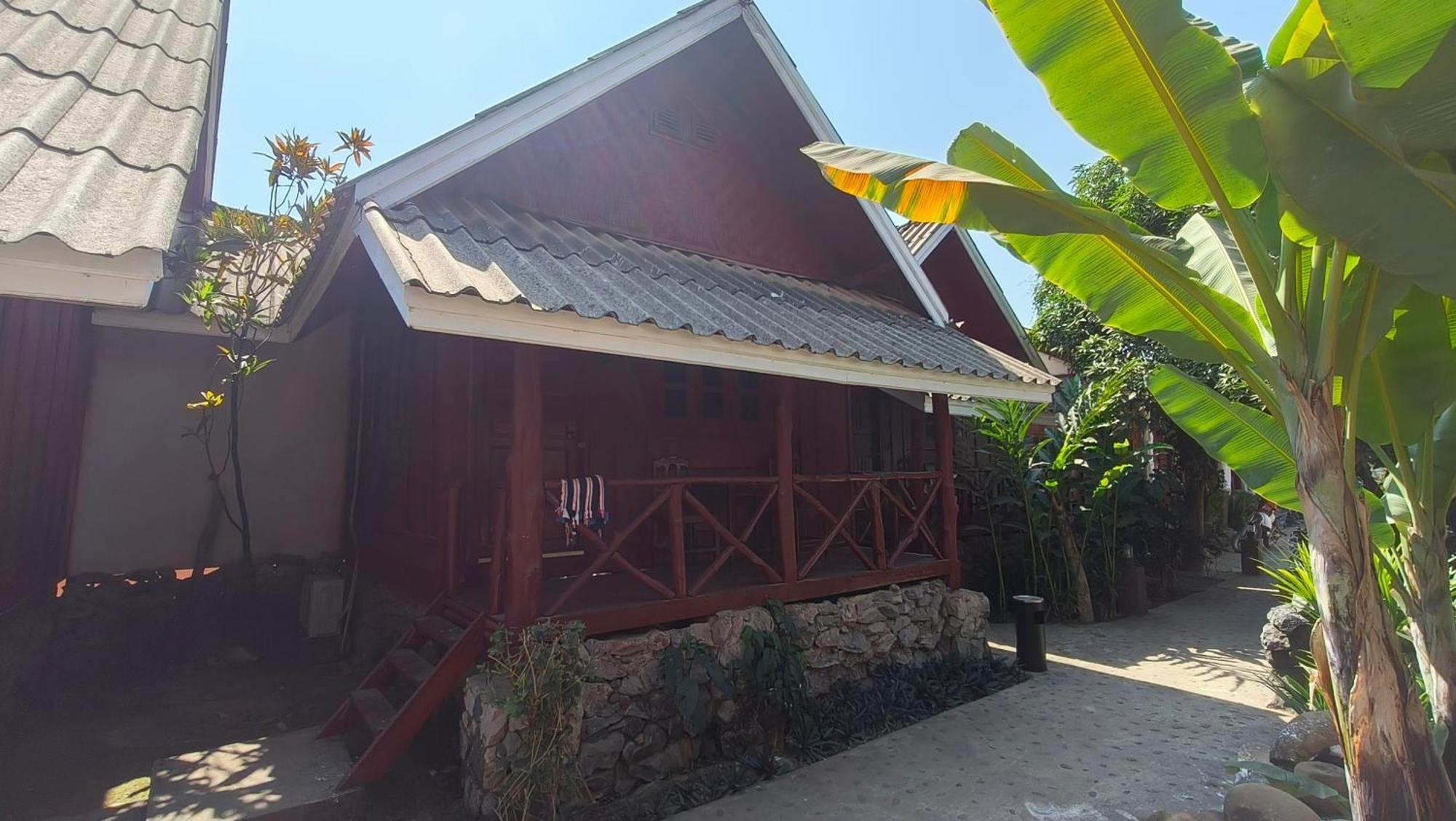 Bungalow Vang Vieng Exteriör bild