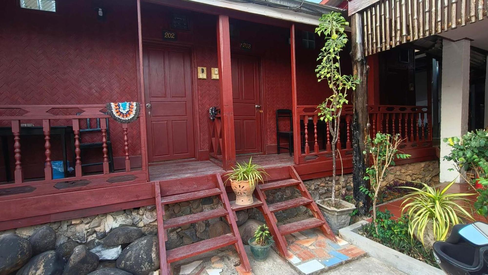 Bungalow Vang Vieng Exteriör bild